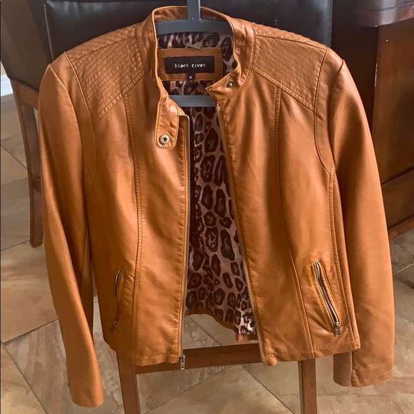Black Rivet Jackets & Blazers - Black Rivet vegan leather jacket